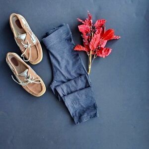 💍Pink Victoria's Secret Black Cropped Leggings